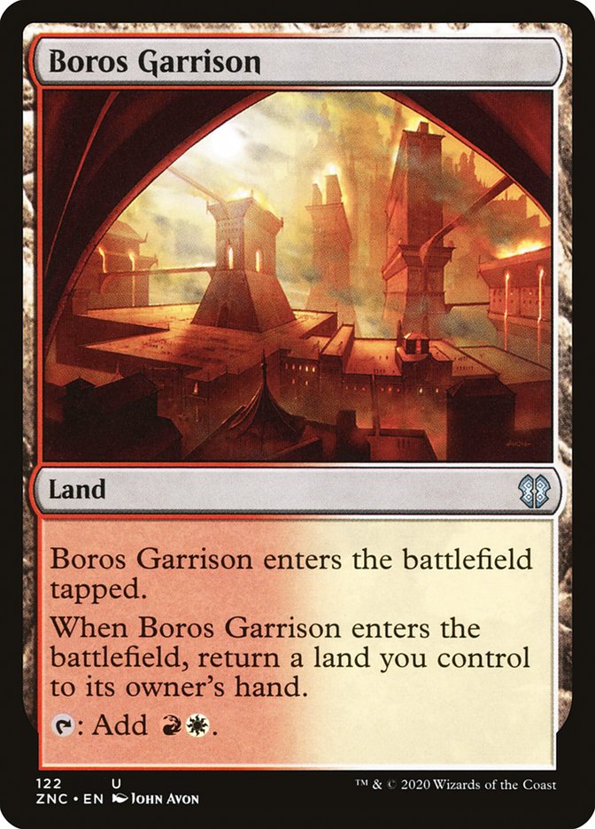 Boros Garrison [Zendikar Rising Commander] | The Time Vault CA