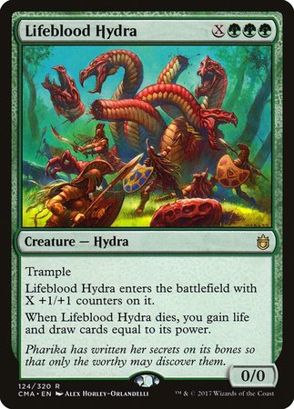 Lifeblood Hydra [Commander Anthology] | The Time Vault CA