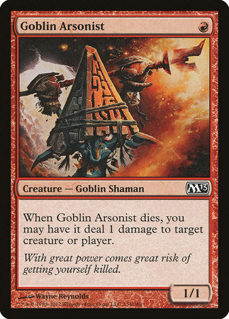 Goblin Arsonist [Magic 2013] | The Time Vault CA
