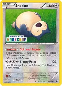 Snorlax (80/106) (Build-a-Bear Workshop Exclusive) [XY: Flashfire] | The Time Vault CA