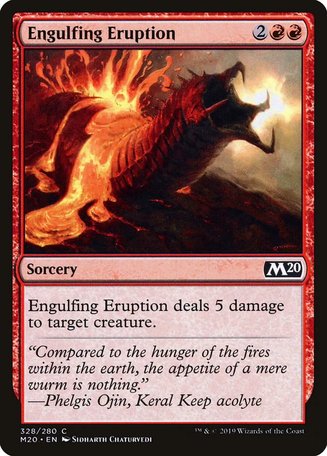 Engulfing Eruption [Core Set 2020] | The Time Vault CA