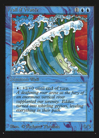 Wall of Water (IE) [Intl. Collectors’ Edition] | The Time Vault CA