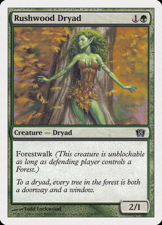 Rushwood Dryad [Eighth Edition] | The Time Vault CA
