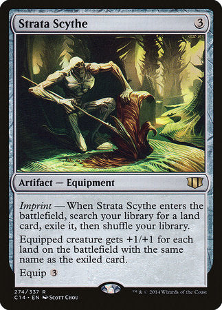 Strata Scythe [Commander 2014] | The Time Vault CA