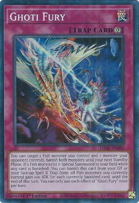 Ghoti Fury [DABL-EN091] Super Rare | The Time Vault CA