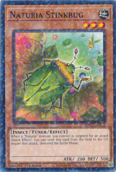 Naturia Stinkbug (Duel Terminal) [HAC1-EN112] Common | The Time Vault CA