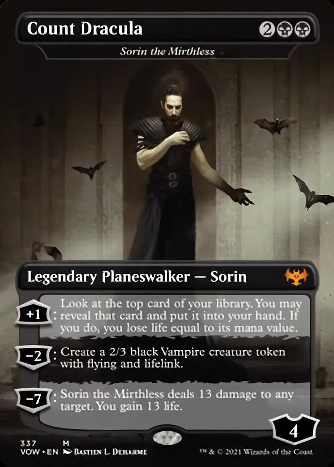 Sorin the Mirthless - Count Dracula [Innistrad: Crimson Vow] | The Time Vault CA