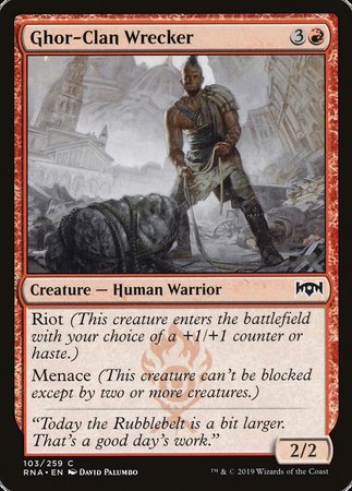 Ghor-Clan Wrecker [Ravnica Allegiance] | The Time Vault CA
