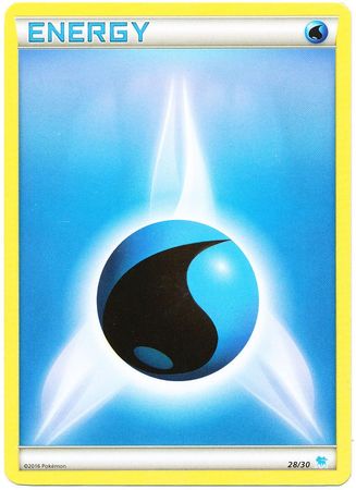 Water Energy (28/30) [XY: Trainer Kit 3 - Suicune] | The Time Vault CA