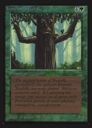 Ironroot Treefolk (IE) [Intl. Collectors’ Edition] | The Time Vault CA