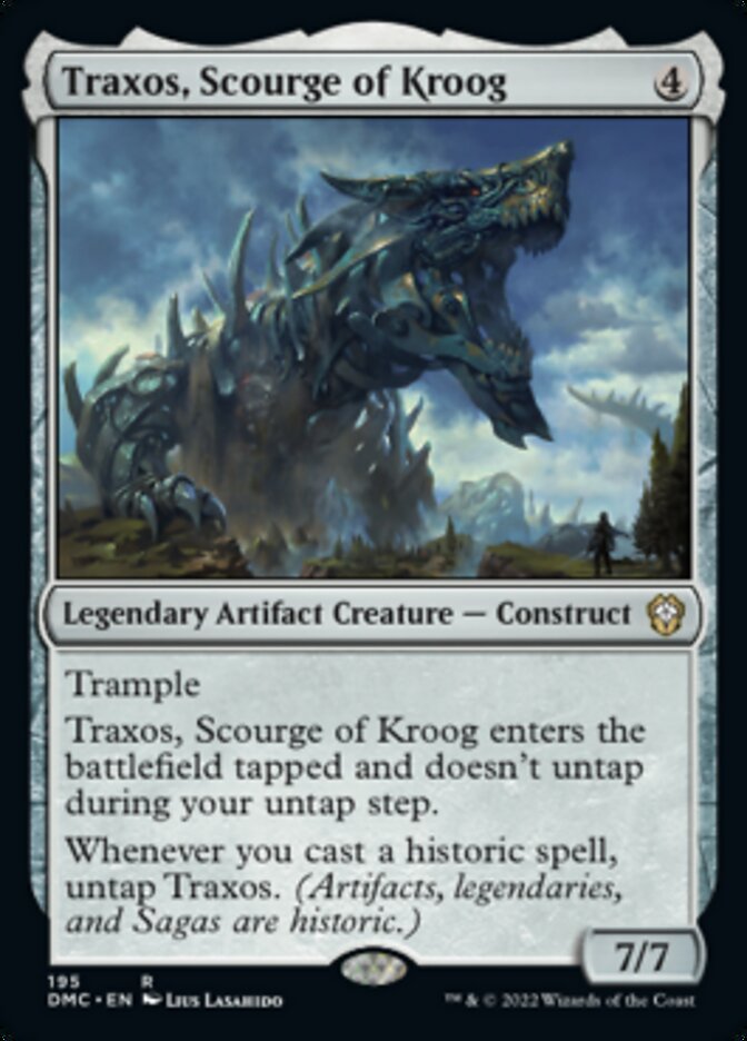 Traxos, Scourge of Kroog [Dominaria United Commander] | The Time Vault CA