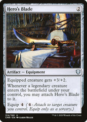 Hero's Blade [Commander Legends] | The Time Vault CA