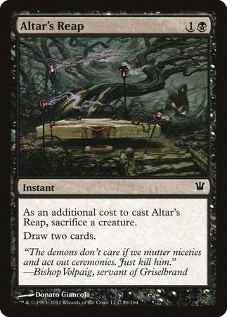 Altar's Reap [Innistrad] | The Time Vault CA