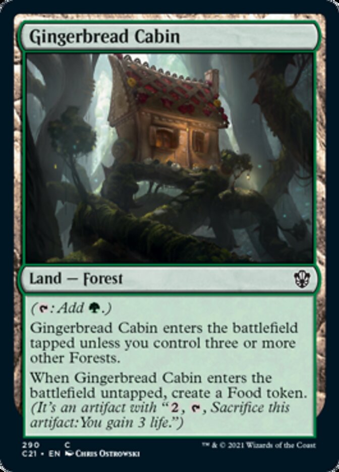 Gingerbread Cabin [Commander 2021] | The Time Vault CA