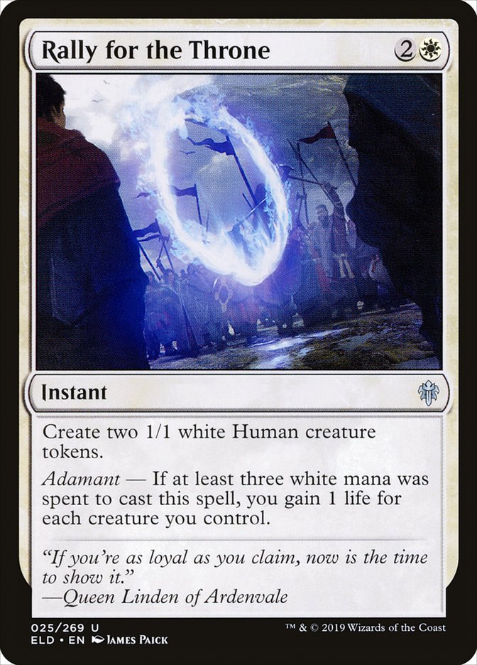 Rally for the Throne [Throne of Eldraine] | The Time Vault CA