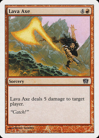 Lava Axe [Eighth Edition] | The Time Vault CA