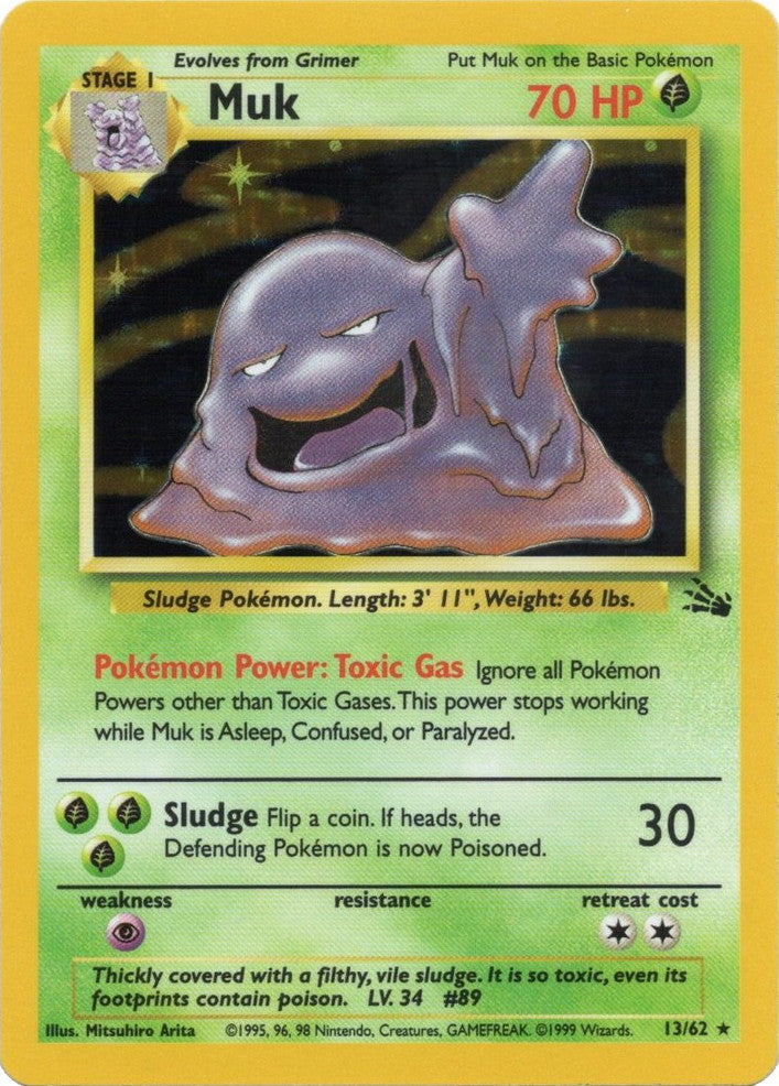 Muk (13/62) [Fossil Unlimited] | The Time Vault CA