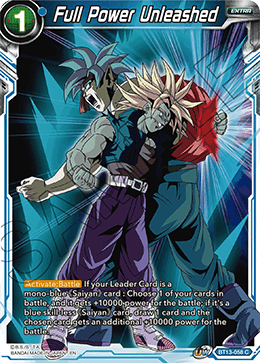 Full Power Unleashed (Common) [BT13-058] | The Time Vault CA