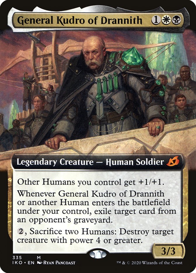 General Kudro of Drannith (Extended Art) [Ikoria: Lair of Behemoths] | The Time Vault CA