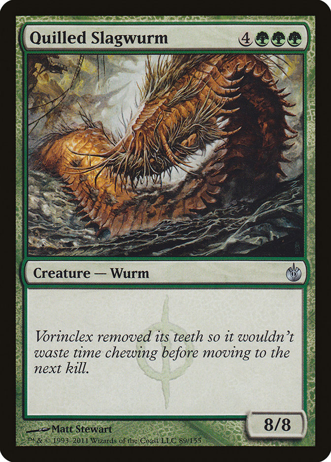 Quilled Slagwurm [Mirrodin Besieged] | The Time Vault CA