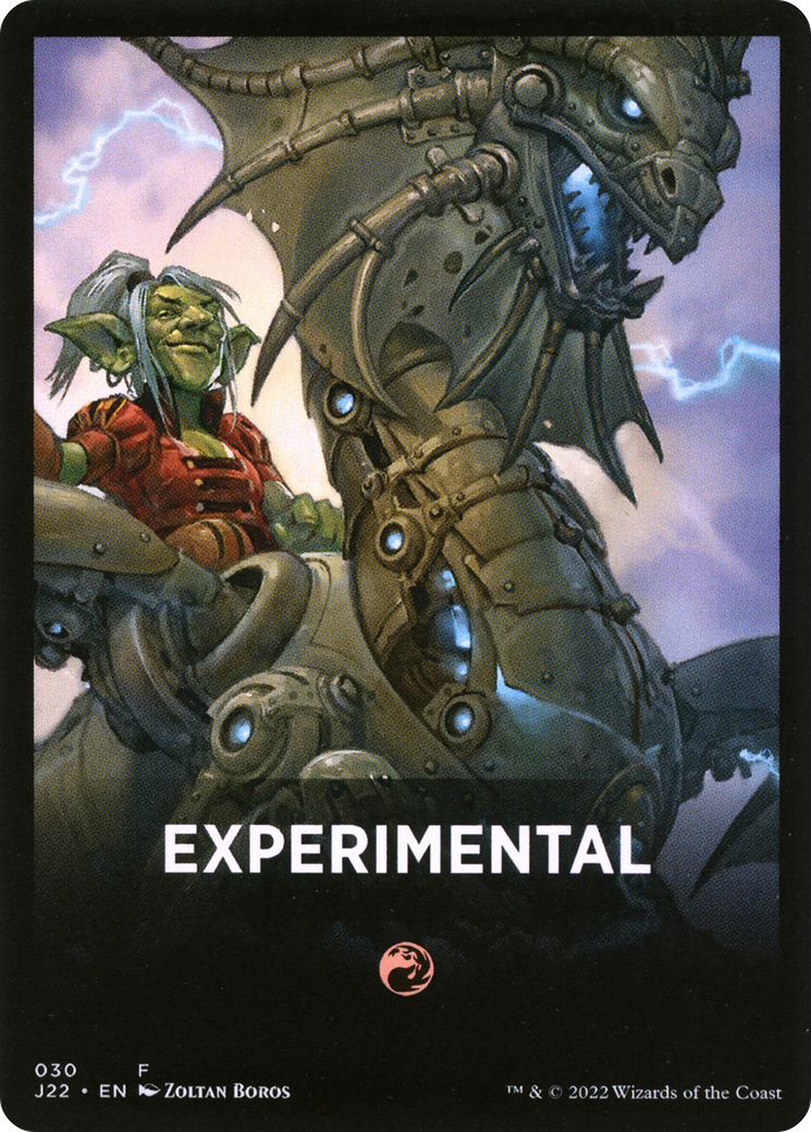 Experimental Theme Card [Jumpstart 2022 Front Cards] | The Time Vault CA