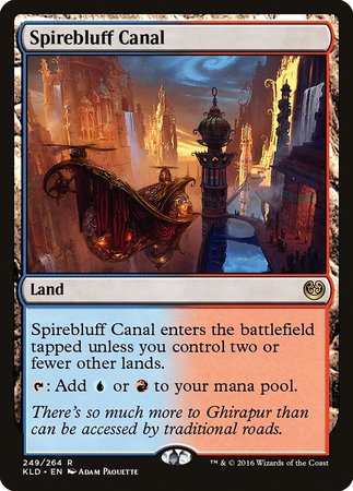 Spirebluff Canal [Kaladesh] | The Time Vault CA