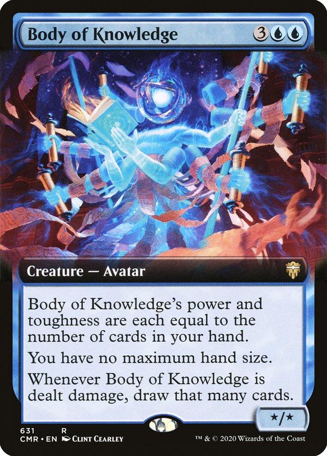 Body of Knowledge (Extended Art) [Commander Legends] | The Time Vault CA