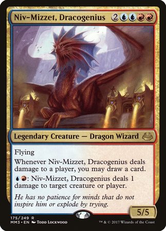 Niv-Mizzet, Dracogenius [Modern Masters 2017] | The Time Vault CA