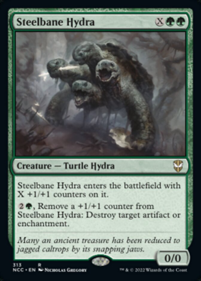 Steelbane Hydra [Streets of New Capenna Commander] | The Time Vault CA