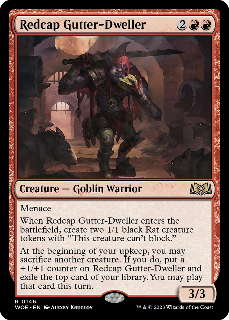 Redcap Gutter-Dweller [Wilds of Eldraine] | The Time Vault CA