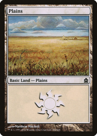 Plains (302) [Commander 2011] | The Time Vault CA