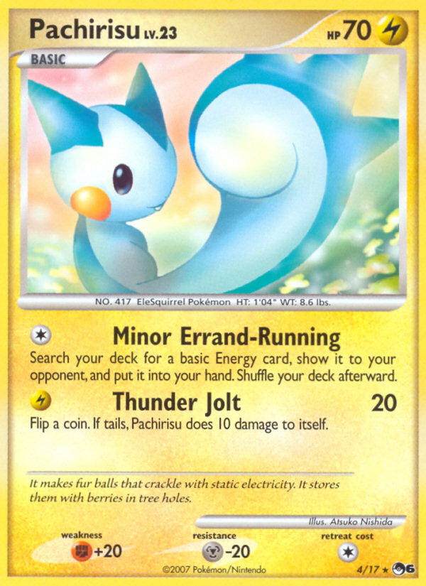 Pachirisu (4/17) [POP Series 6] | The Time Vault CA