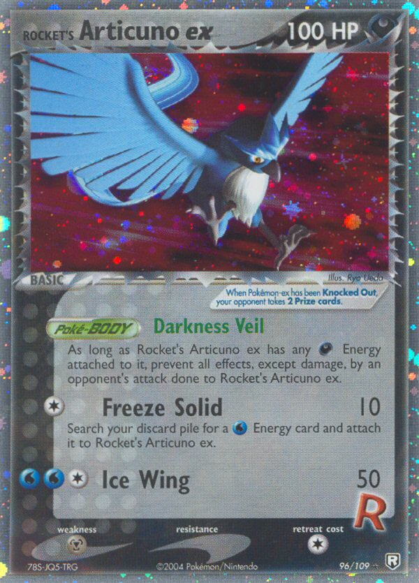 Rocket's Articuno ex (96/109) [EX: Team Rocket Returns] | The Time Vault CA