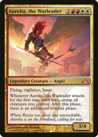 Aurelia, the Warleader [Gatecrash] | The Time Vault CA