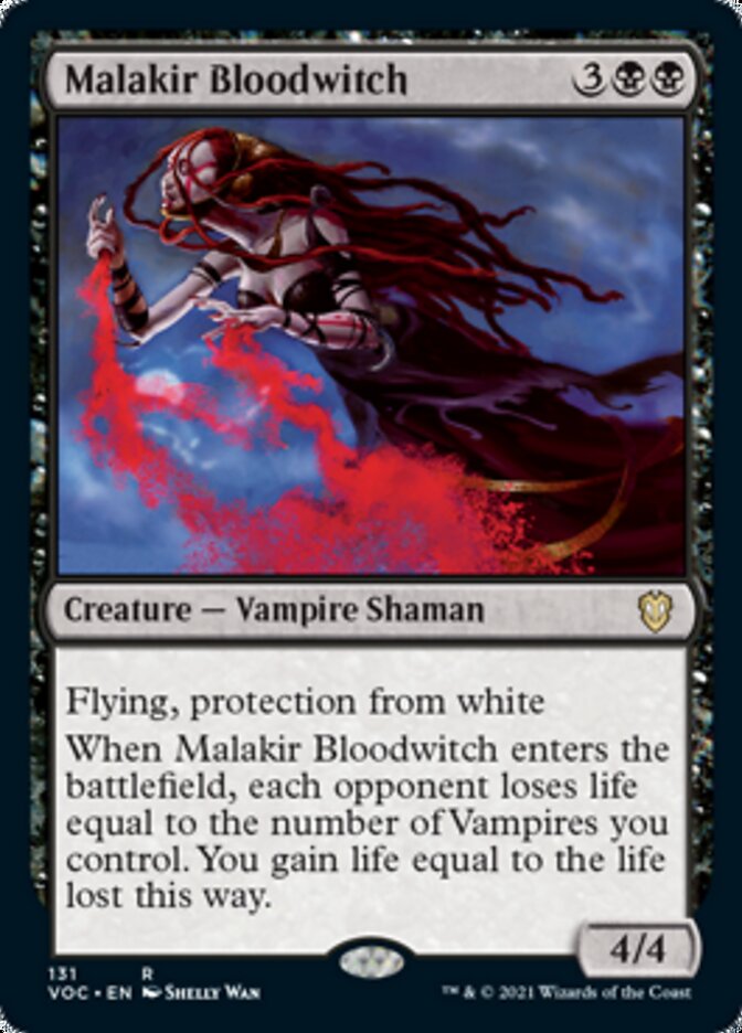 Malakir Bloodwitch [Innistrad: Crimson Vow Commander] | The Time Vault CA