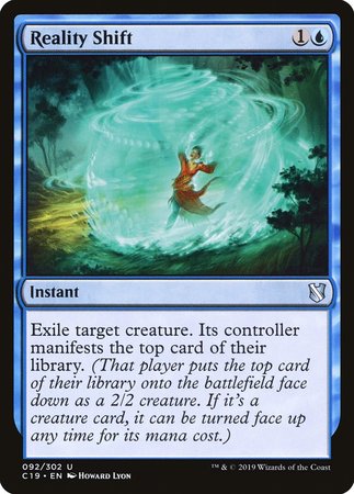 Reality Shift [Commander 2019] | The Time Vault CA