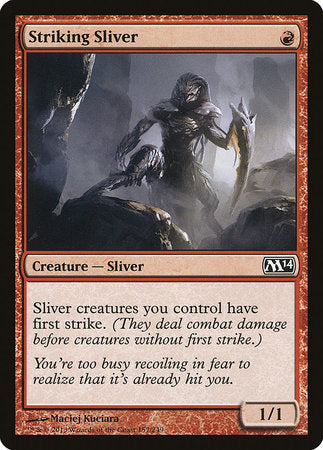 Striking Sliver [Magic 2014] | The Time Vault CA