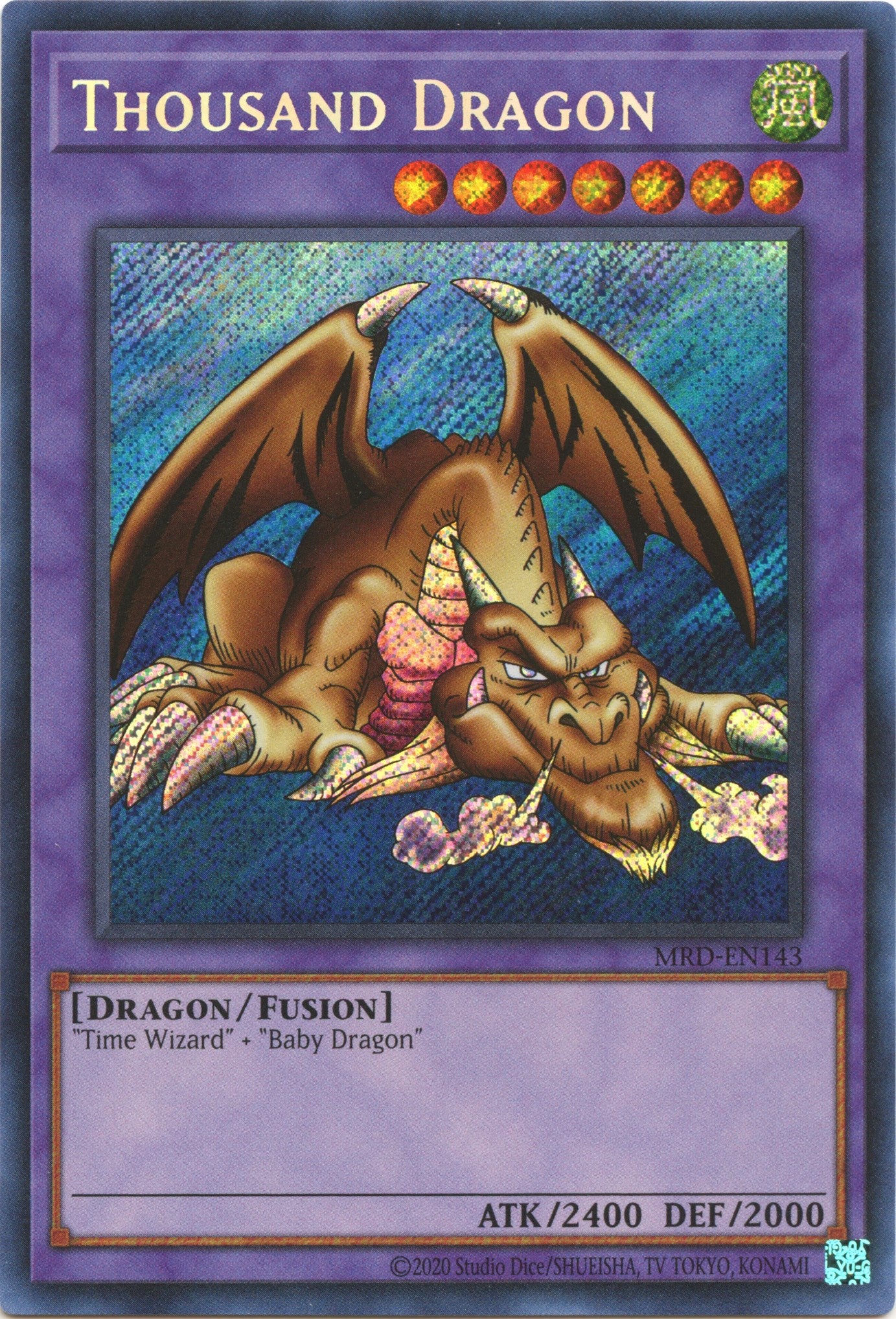 Thousand Dragon (25th Anniversary) [MRD-EN143] Secret Rare | The Time Vault CA