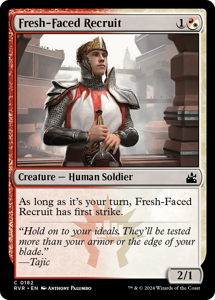 Fresh-Faced Recruit [Ravnica Remastered] | The Time Vault CA