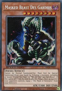 Masked Beast Des Gardius (Secret) [SBCB-EN107] Secret Rare | The Time Vault CA