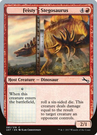 Feisty Stegosaurus [Unstable] | The Time Vault CA