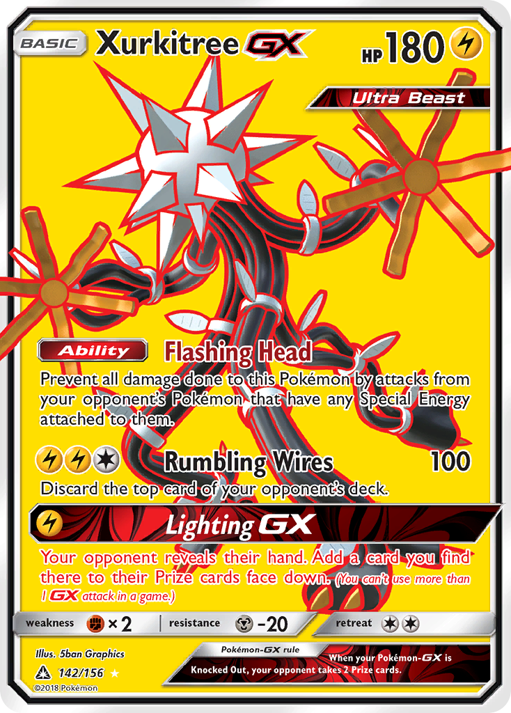 Xurkitree GX (142/156) [Sun & Moon: Ultra Prism] | The Time Vault CA