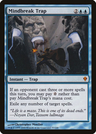 Mindbreak Trap [Zendikar] | The Time Vault CA