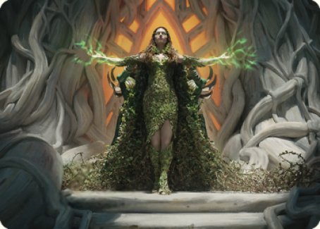 Titania, Voice of Gaea Art Card [The Brothers' War Art Series] | The Time Vault CA