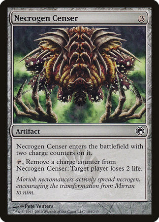 Necrogen Censer [Scars of Mirrodin] | The Time Vault CA