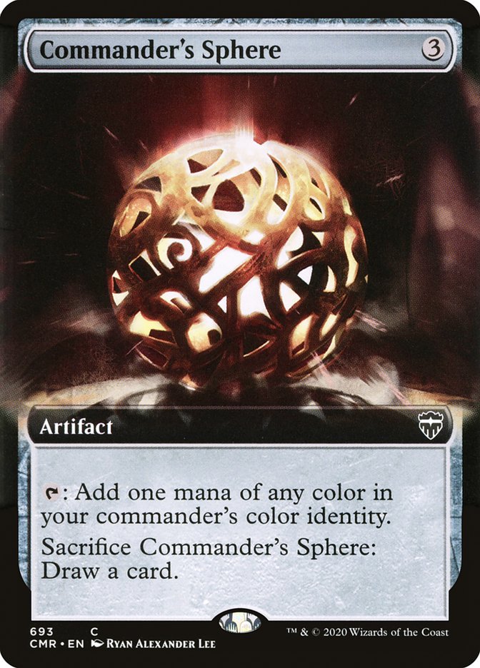 Commander's Sphere (Extended) [Commander Legends] | The Time Vault CA