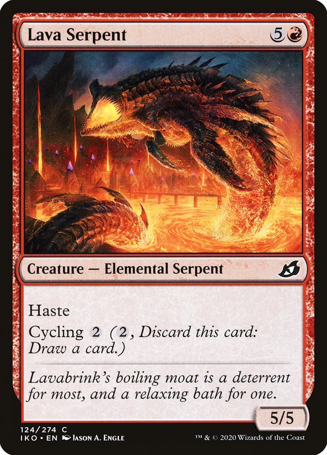 Lava Serpent [Ikoria: Lair of Behemoths] | The Time Vault CA