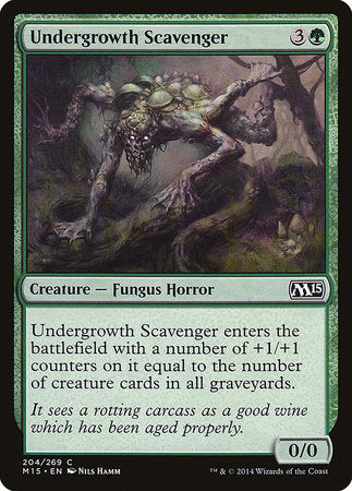 Undergrowth Scavenger [Magic 2015] | The Time Vault CA