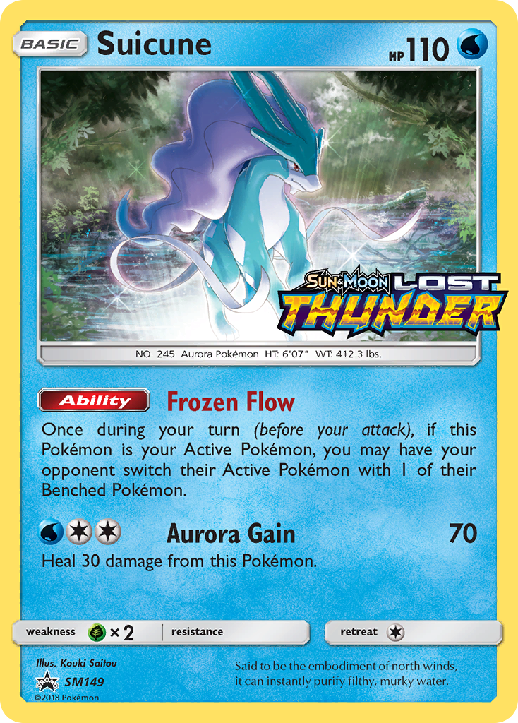 Suicune (SM149) [Sun & Moon: Black Star Promos] | The Time Vault CA