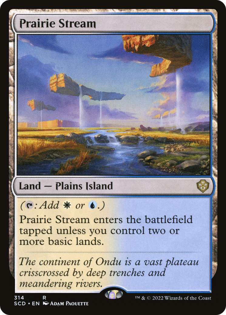 Prairie Stream [Starter Commander Decks] | The Time Vault CA